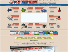 Tablet Screenshot of motoresbellucci.com.ar